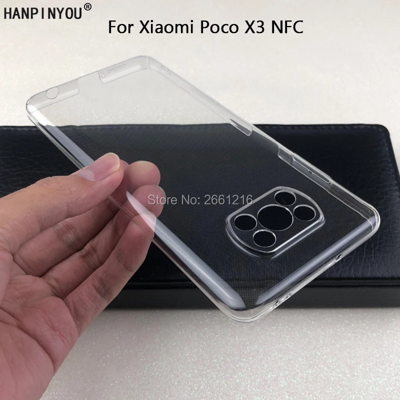 Жесткий защитный чехол для камеры Xiaomi Poco X3 NFC 6 67 дюйма Ультратонкий Прозрачный