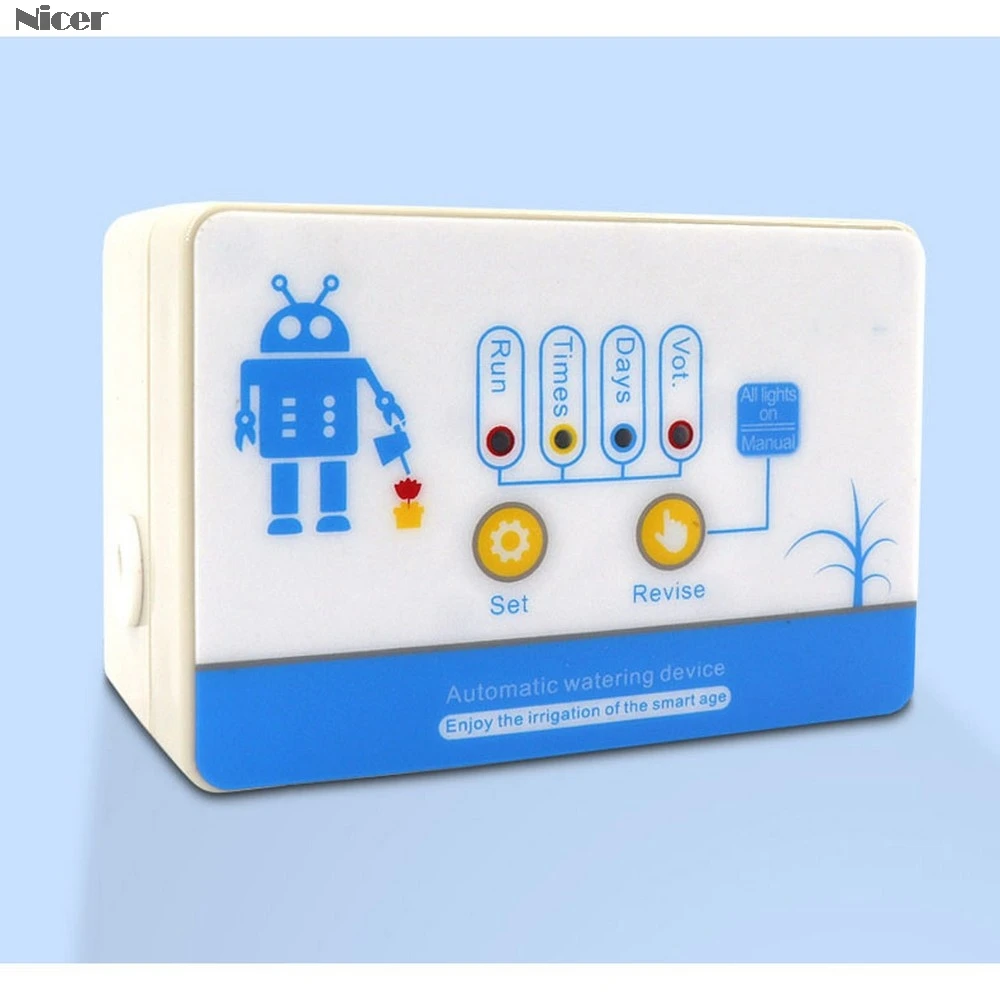 Automatic Watering Device Drip Irrigation Timing System Garden Water-Saving Smart USB / Solar Irrigation System Battery Powered
