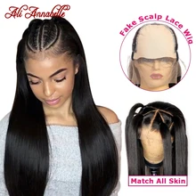 Накладные волосы на голову, прямые парики на шнурках, перуанские прямые человеческие волосы, обесцвеченные парики вида шишка-пучок, Безглютеновые 13x6, парики для человеческих волос