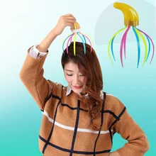 Массажер-осьминог массажер для тела осьминог для головы и шеи оборудование для снятия стресса Расслабляющий массаж для снятия боли уход за головой