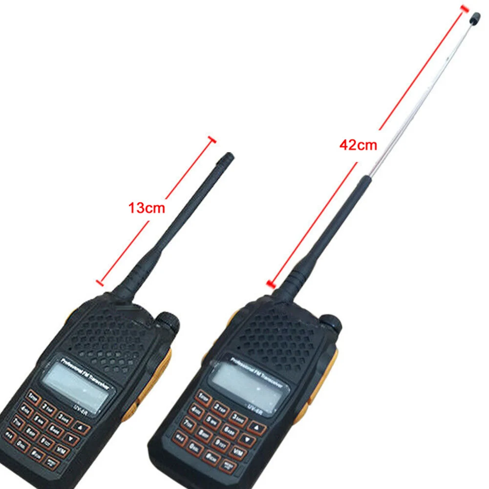 UHF 400-470MHz Walkie Talkie двухсторонняя радио антенна для Baofeng BF888S 777S 666S