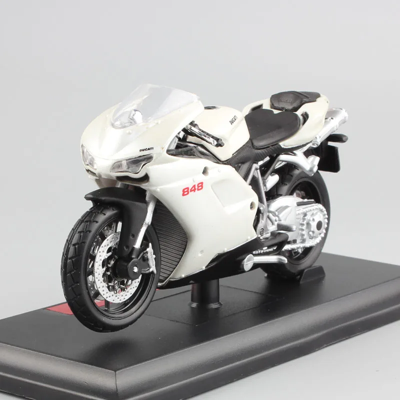 Maisto 1 18 1 18 Scale Ducati 848 Motorcycles Motorbikes Diecast Display Models Birthday Gift Toy 3