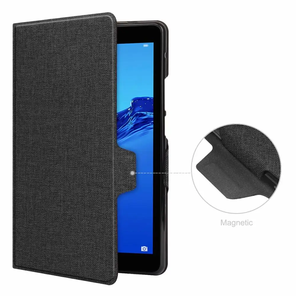 Флип чехол из искусственной кожи с подставкой для Huawei MatePad T8 8 дюймов тонкий