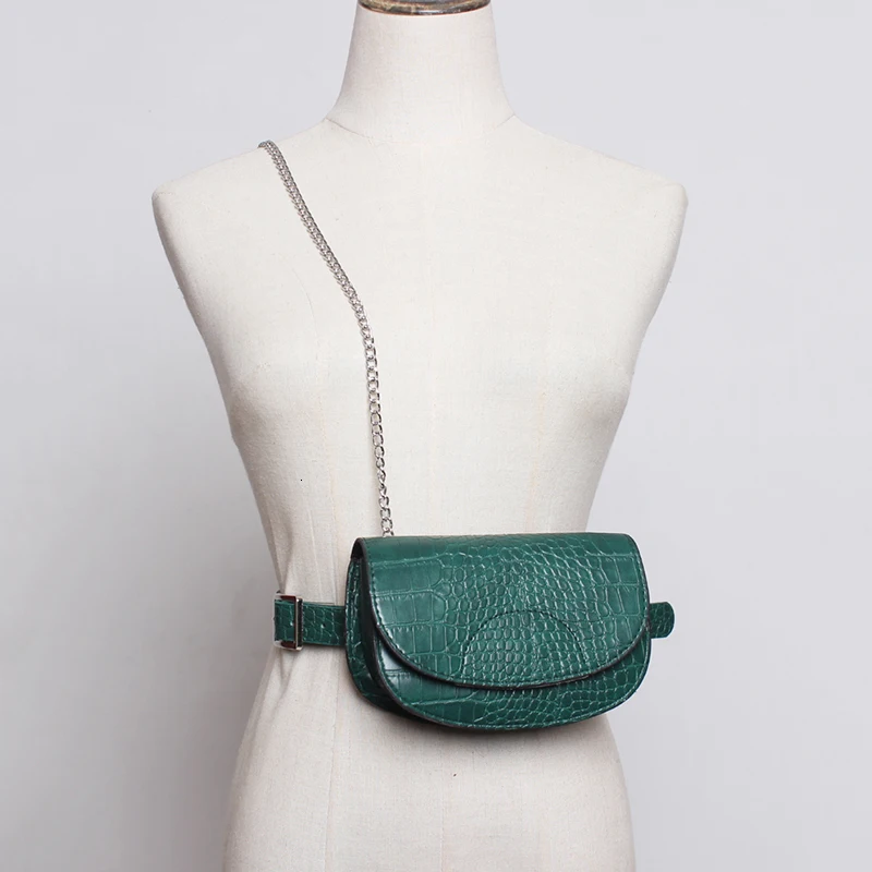 [EAM] мини-сумка с цепочкой из искусственной кожи, с узором, длинный ремень, индивидуальная Женская Новая мода, подходит ко всему, Осень-зима 19A-a290
