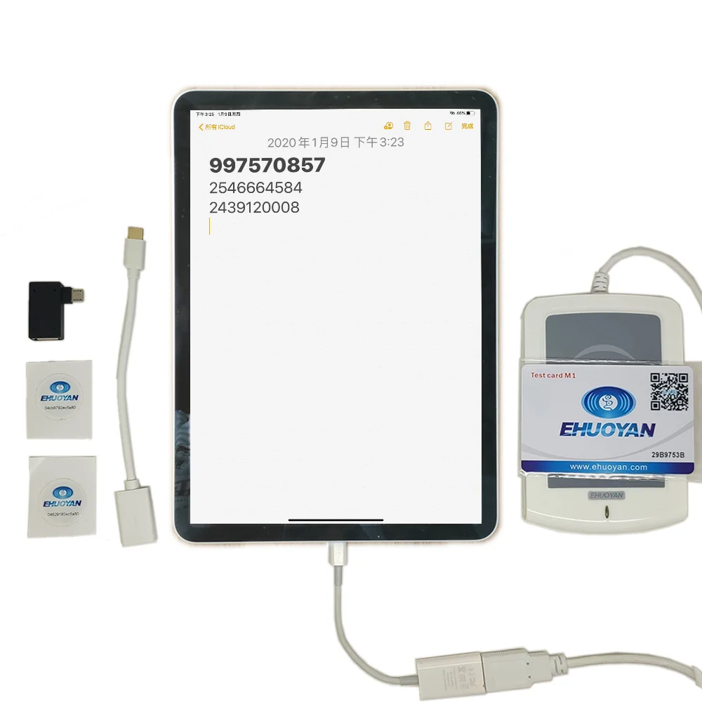 USB rfid считыватель для телефона на Android 13 56 МГц ISO14443A/Plug & Play ER300D (может обнаруживать