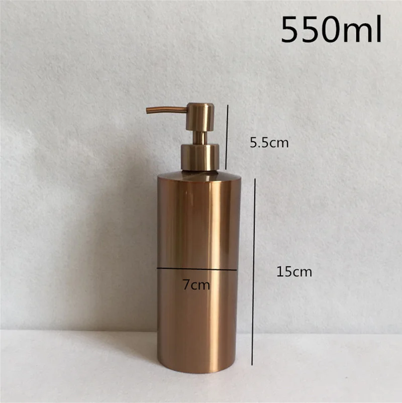 550 Ml Dispenser Kitchen Bathroom Hand Pump Soap Bathroom Sink Shower Gel Shampoo Lotion Liquid Hand Soap Pump Bottle Container - Цвет: 550ml