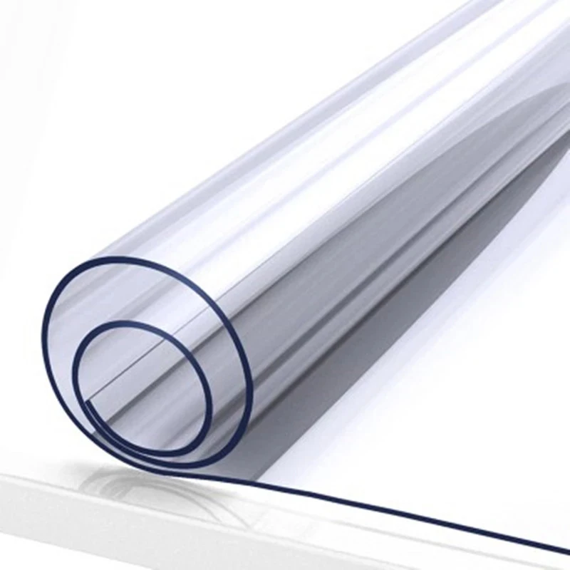 1.0mm PVC Tablecloth Table Cloth Transparent Cover Mat Kitchen manteles Oil Glass Soft Waterproof | Дом и сад
