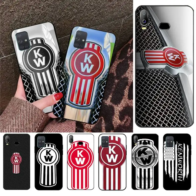 HPCHCJHM Kenworth Truck Logo TPU black Phone Case Cover Hull For Samsung A10 A20 A30 A40 A50 A70 A80 A71 A91 A51 A6 A8 2018 