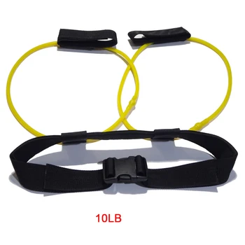 

Home Gym Fitness Booty Bands with Adjustable Waist Belt Pedal Legs Butt Muscle Training Resistance Band