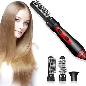 

3 In 1 Professional Hair Dryer & Curler Iron & Straightener Electric Salon Hair Styling Tool Hot Hairdressing Hot Comb Air Brush