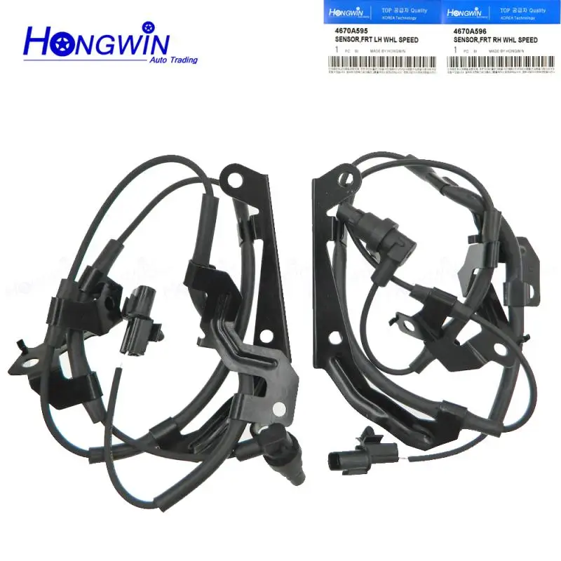 4670A595 4670A596 Front Left Right Wheel Car ABS Speed Sensor For Mitsubishi Triton L200 Pajero Montero Sport Challenger Nativa 2011