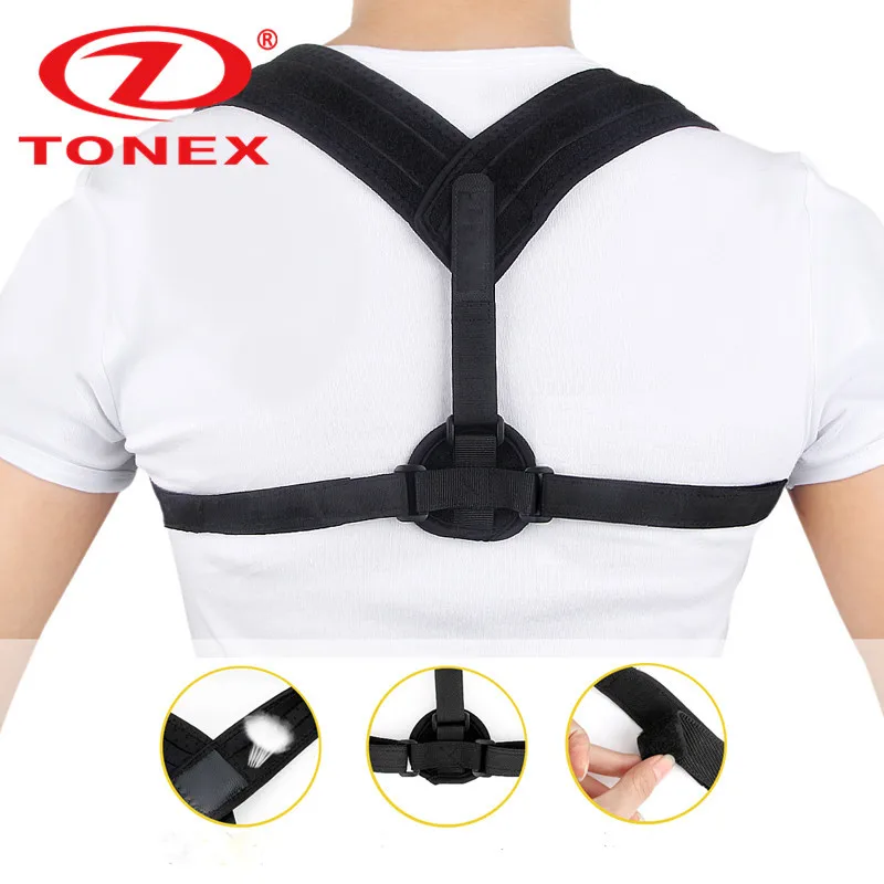 New Style Orthotics Band Back Poisture Brace Belt Can Effectively Prevent Hunched over Sitting Not Improve Fatigue Shoulder Shi