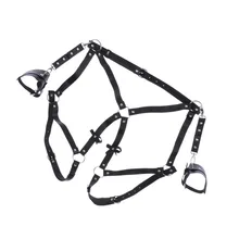 Сексуальный готический панковский поясной ремень-подвязка ремень-регулируемый кожаный пояс Ремни со съемным ремешком