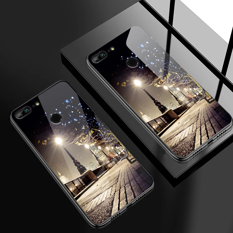 W339 Телефонные чехлы для Huawei Honor 6X 7A 7C 7X 8X 8A 9 облегченное закаленное стекло крышка Y6 Y9 Y7 премьер-профессионал Magic2 противоударный корпус - Цвет: W339