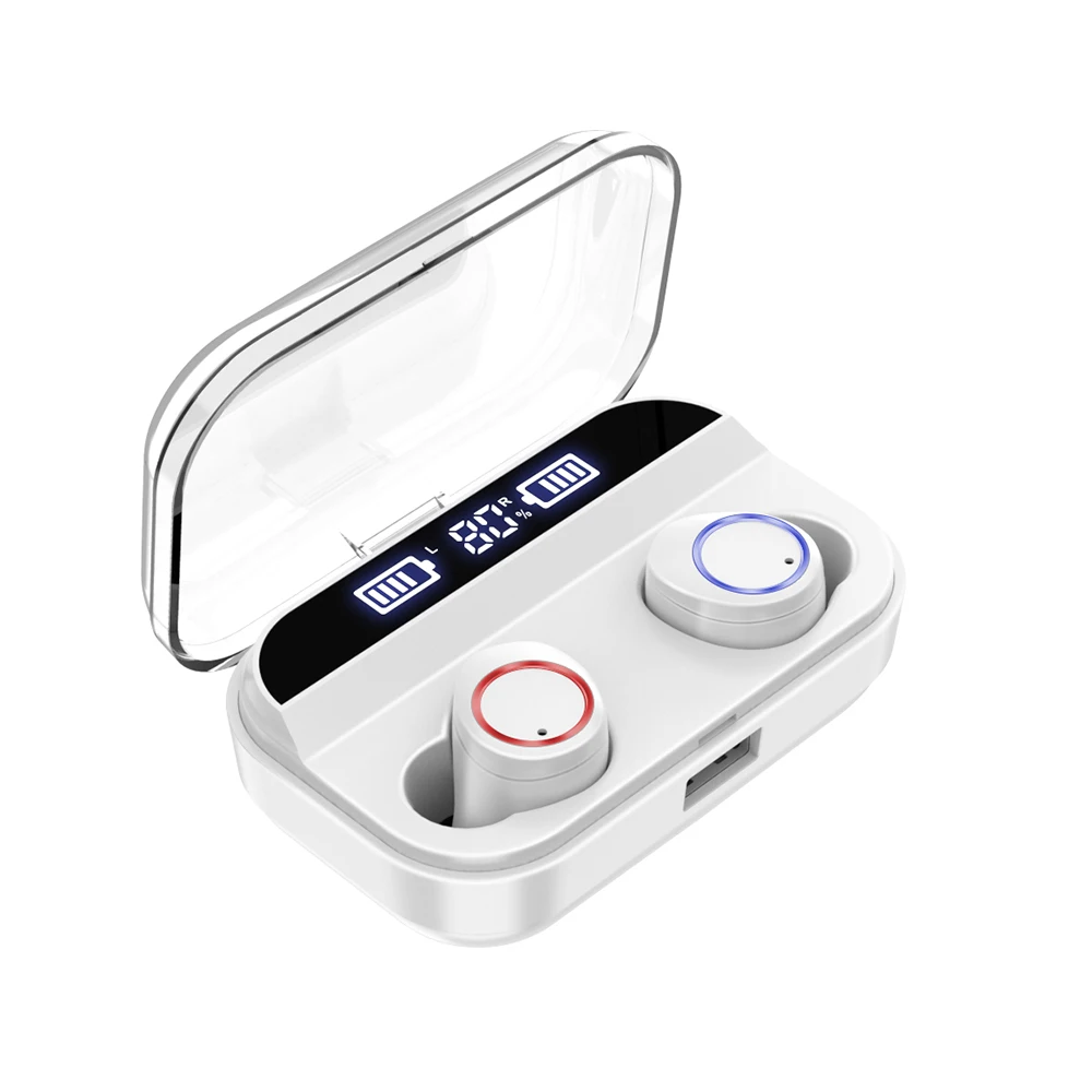 TWS-наушники Bluetooth 5 0 с зарядным чехлом для iPhone Android | Электроника