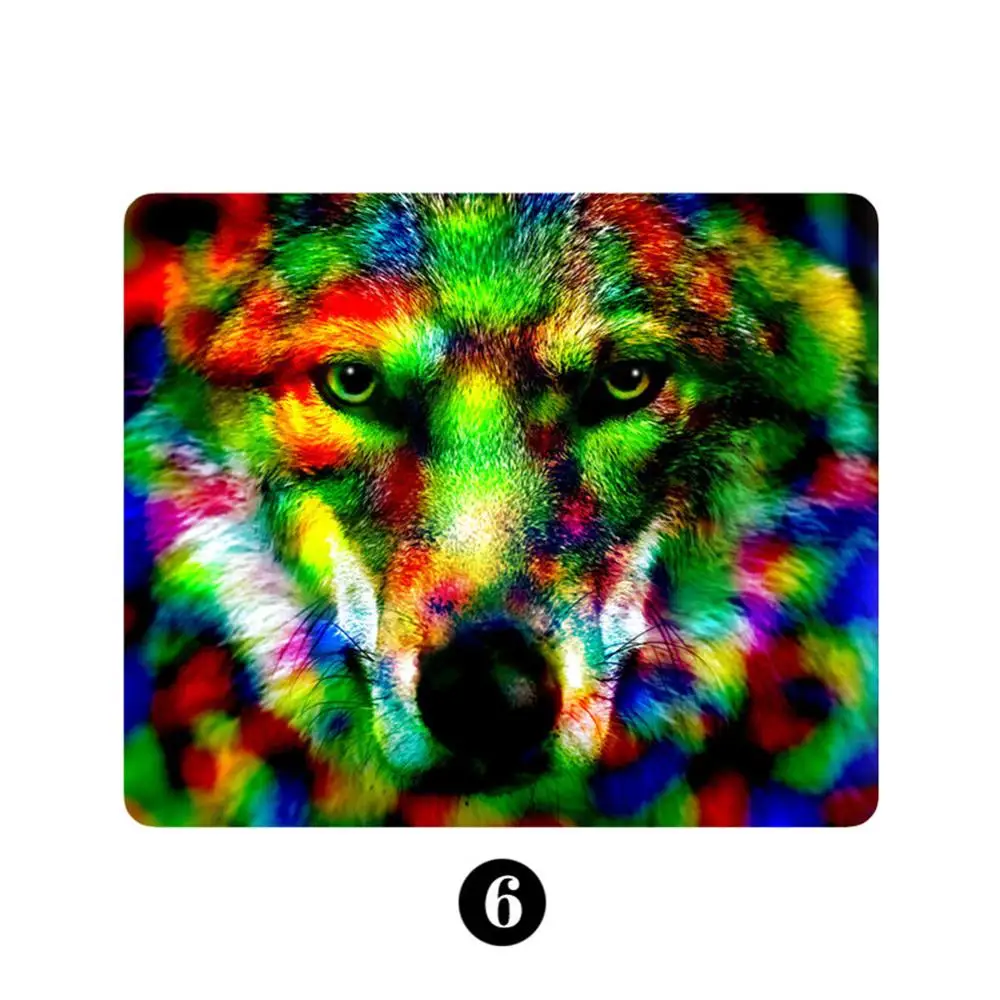 

Gorgeous Animals Rubber Gaming Mouse Pad Mat Customizable Mouse pad 20x24cm for gamer & office work