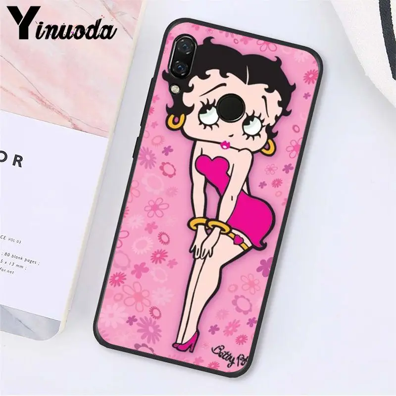 Yinuoda betty boop чехол для телефона для Xiaomi Redmi4X 6A S2 Go Redmi 5 5Plus Note4 Note5 7 Note6Pro - Цвет: A5