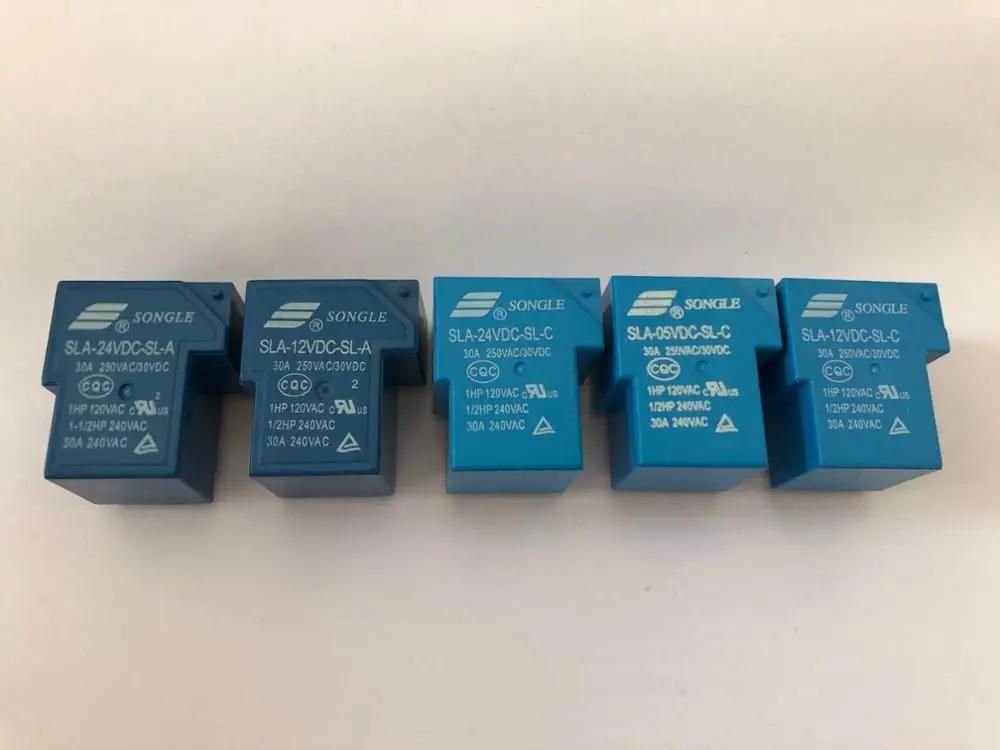 Реле питания SLA SLA-05 09 12 В 24 постоянного тока 48VDC-SL-A -C 4pin /5pin /6pin 30A T90 | Обустройство