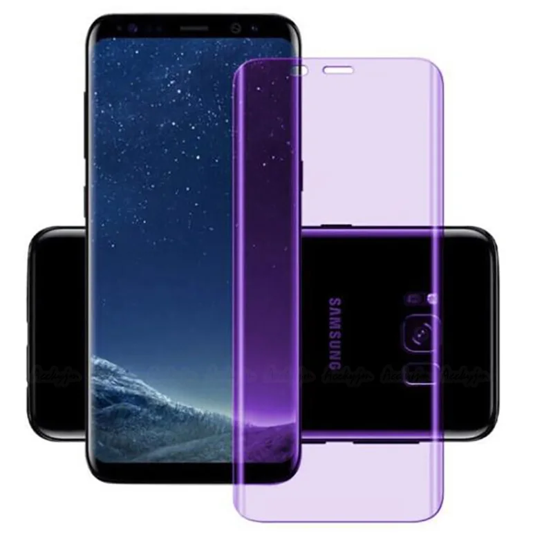 Для samsung Galaxy S10 S9 S8 Plus S7 edge Note 10 9 8 3D полное покрытие анти-синее Закаленное стекло протектор экрана для Note 9 8 стекло