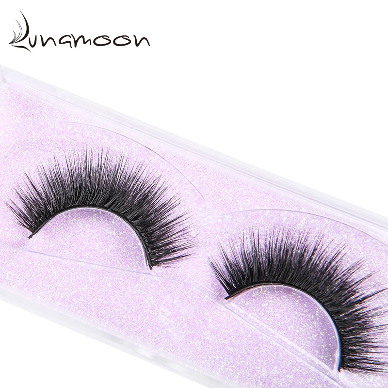 

Lunamoon mink Eyelashes 3D Mink Lashes Thick HandMade Full Strip Lashes Cruelty Free Mink Lashes False Eyelash Makeup faux cils
