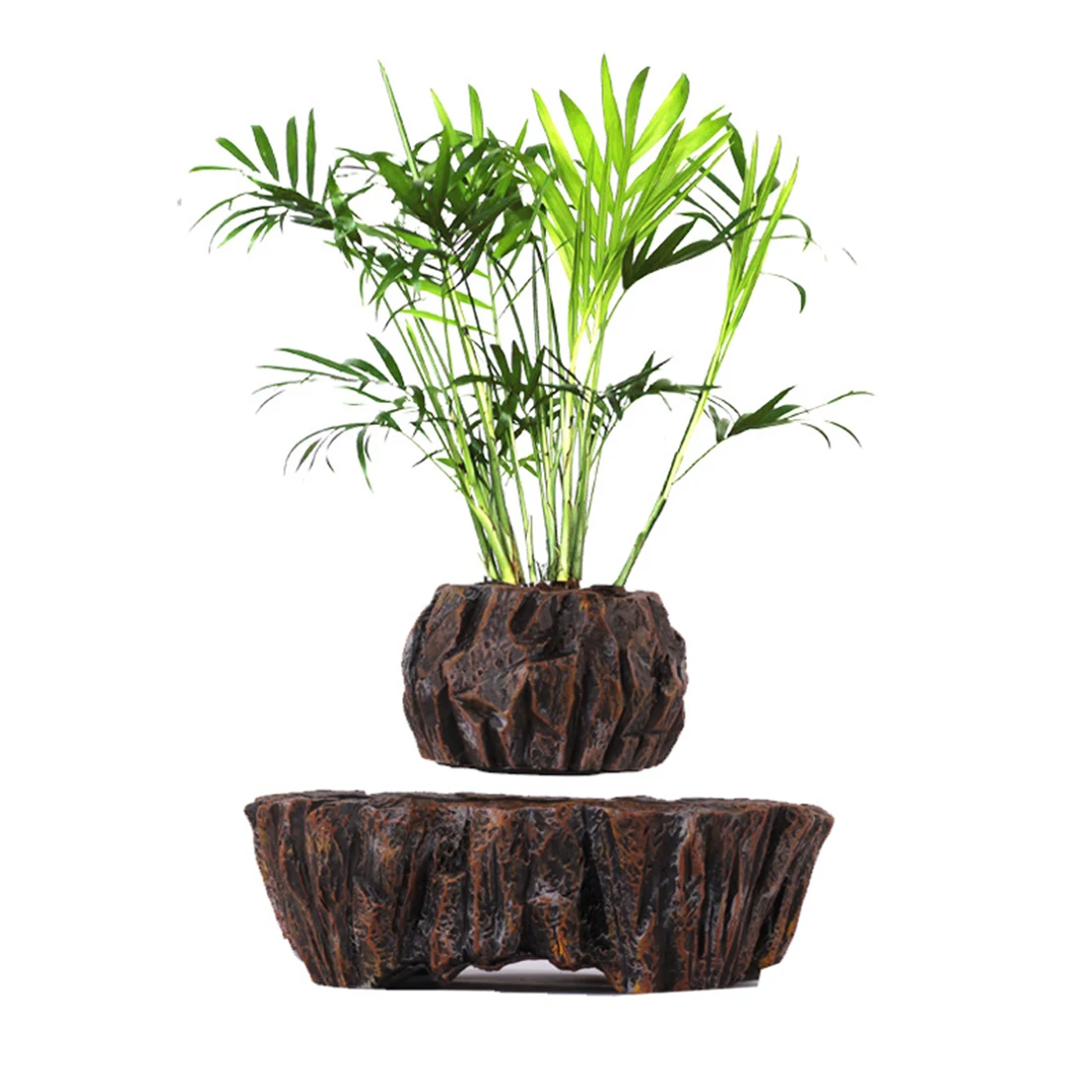 

Suspended Plant Pot Creative Floating Magnetic Plant For Home Office Garden Decor - EU Plug