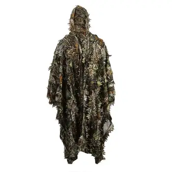 

Cloak dress Hunting clothes New 3D maple leaf Bionic Ghillie Yowie sniper birdwatch airsoft Camouflage Clothing jacket