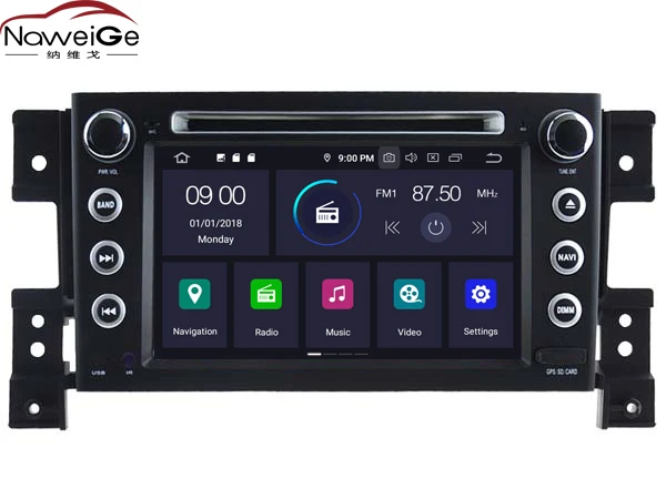 Top NaweiGe 7Inch Android Octa core 9.0 PX5 4+32GB Car dvd for Suzuki Grand Vitara  2005-2015 Autoradio GPS Navigation  Car Stereo 0 Top NaweiGe 7Inch Android Octa core 9.0 PX5 4+32GB Car dvd for Suzuki Grand Vitara  2005-2015 Autoradio GPS Navigation  Car Stereo 0