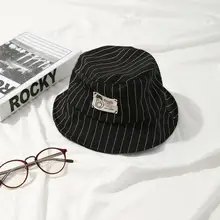 CN популярные шляпы для женщин, хлопок, буквы, летняя Рыбацкая шляпа солнцезащитный козырек, сплошной цвет, колледж, девушки, Панама