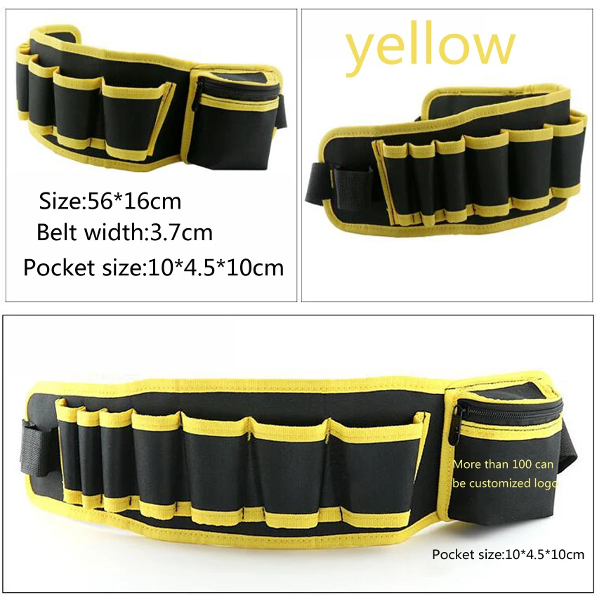 Multifunctional Repair Kit Oxford Cloth Hardware Tool Durable Bag Belt Waterproof Multi-pockets Bag Waist waterproof tool bag