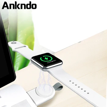 

ANKNDO Magnetic Charger For Iwatch Wireless Charge Charger For Apple Watch Mini Magnet USB Charger Smart Watch Charging Dock
