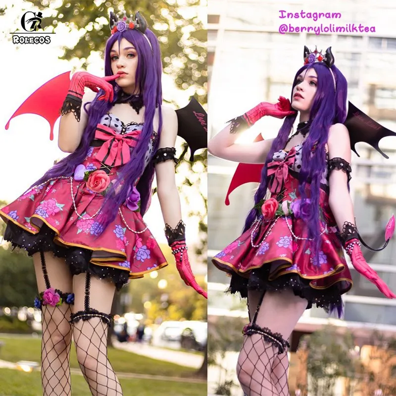 ROLECOS Lovelive Косплей Костюм Маленький Дьявол Love Live косплей все костюм персонажей kotory