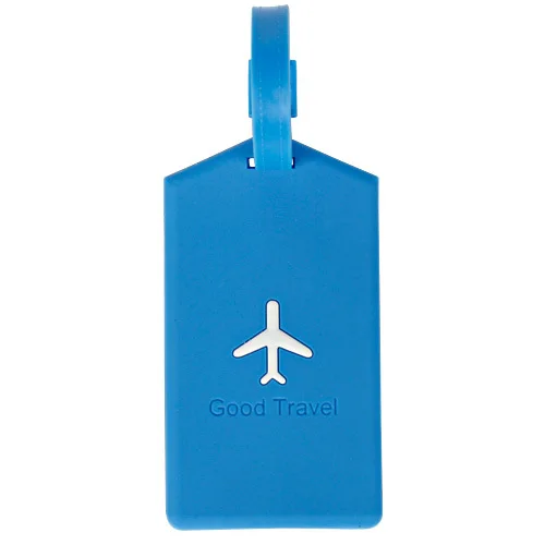 Портативный модный силиконовый багажный ярлык для путешествий багаж чемодан сумка ярлыки Имя Адрес идентификатор ярлык ID дорожный аксессуар - Цвет: 8