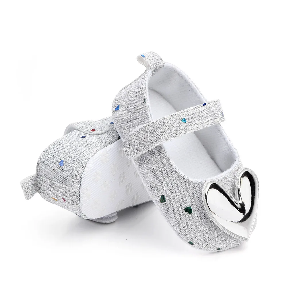 

Newborn baby girl first walker flower sneakers children cotton casual shoes infant fashion sequins princess shoes love bow femal