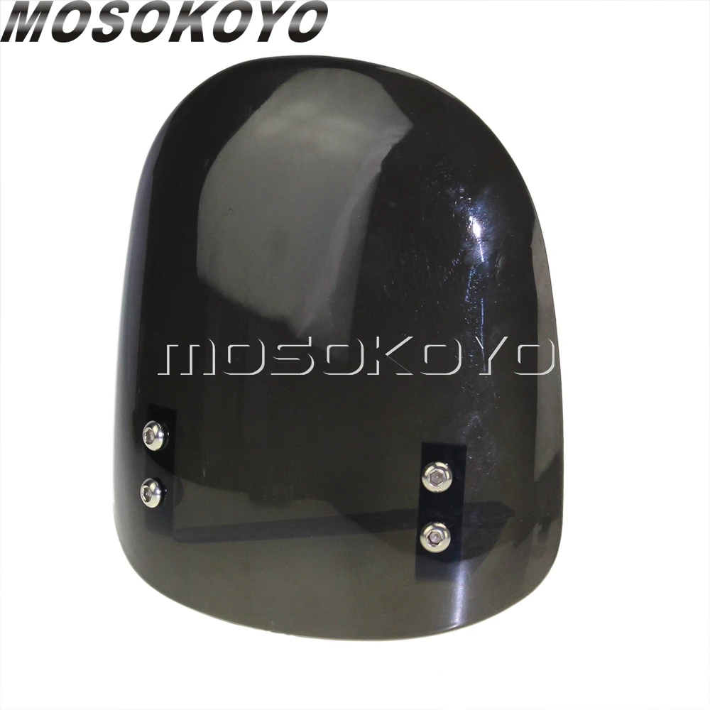 Спортивные мотоциклы мини Лобовое стекло Ветер Дефлектор для Yamaha V-Max Kawasaki Suzuki Honda CBR954RR универсальный мотоцикл Fly экран