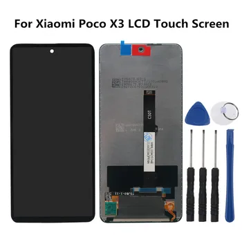

Original Display 6.67'' For Xiaomi Poco X3 LCD With Touch Screen Digitizer Assembly for Xiaomi PocoX3 lcd Display M2007J20CG