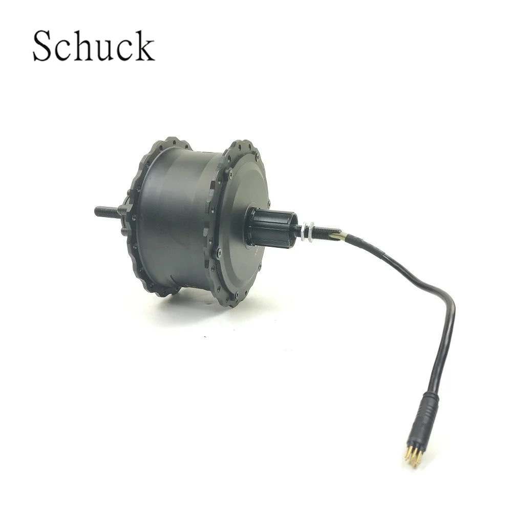Schuck мотор-концентратор с толстыми шинами 48V750W rearCASSETTE колеса LCD6 DisplayPower snowbike комплект модификации электровелосипеда