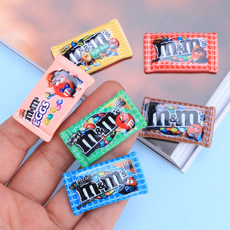 Toys Miniature Dollhouse Kitchen-Decor Play Pretend-Play-Food Blyth Candy Barbies Resin