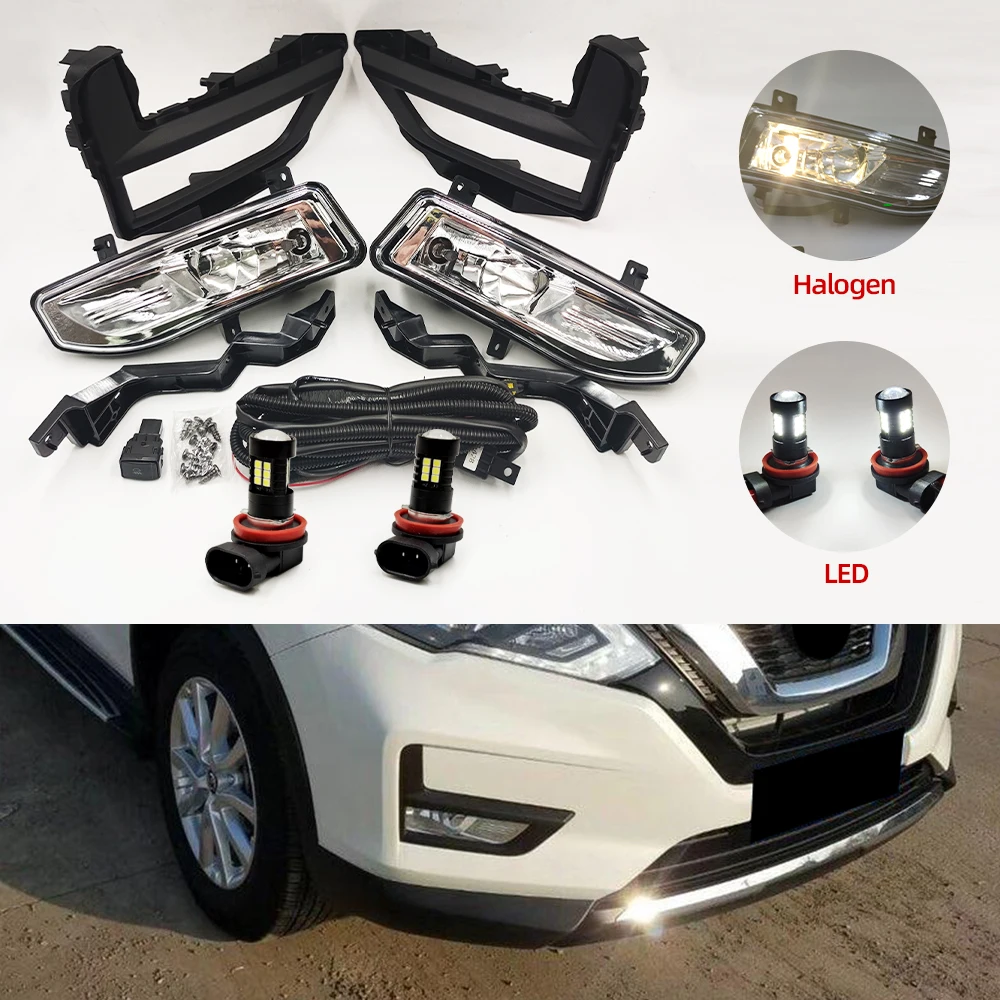 Противотуманные фары для Nissan xtrail T32 2017 2018 2019 2020 1 комплект |