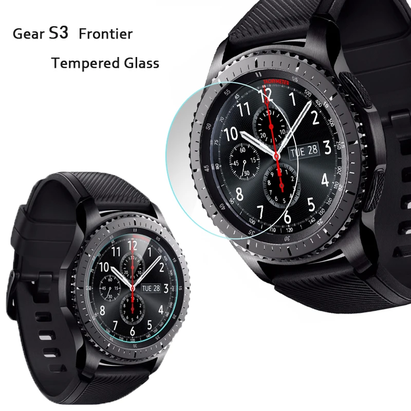 Хохлатая закаленное Стекло для samsung Шестерни S3 Frontier/классические S2 защитная пленка samsung Шестерни S 3 9 H 2.5D взрывозащищенные