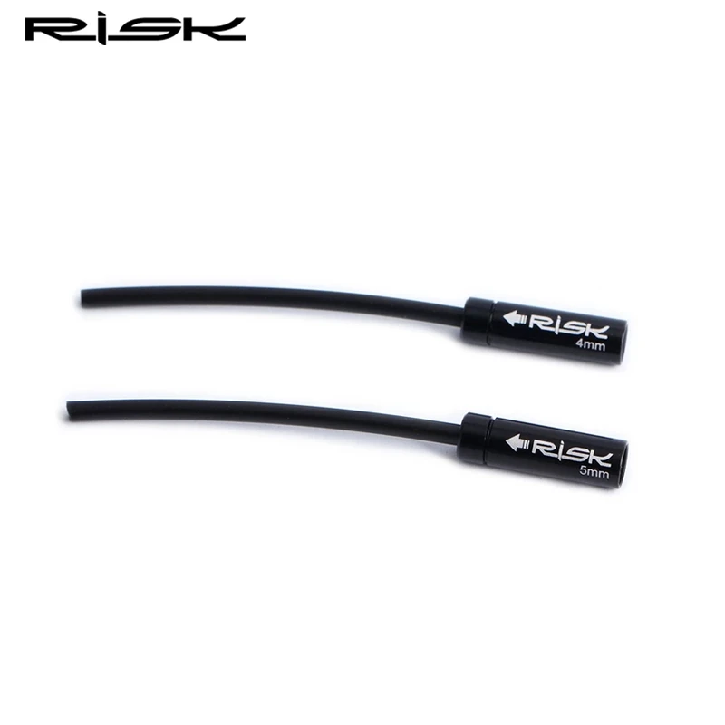 RISK Bike 4mm 5mm Brake Derailleur Shift Cable Oiling Nosed End Cap Oil Slick Lube Liner Catheter Dustproof Plug Dust Cover | Спорт и