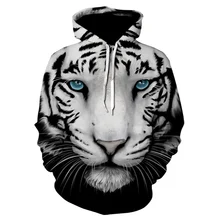 lion printed hoodies