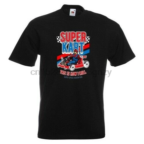 Футболка с принтом Kart nad IMAGETSHIRTS футболка Mario мужская женская унисекс модная