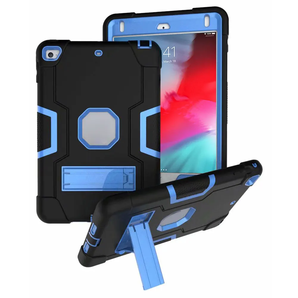 Shockrpoof чехол с подставкой для IPad Mini 1 2 3 4 5 A2133 A1538 A1599 A1489 A1432 PC силиконовый сверхпрочный чехол для планшета