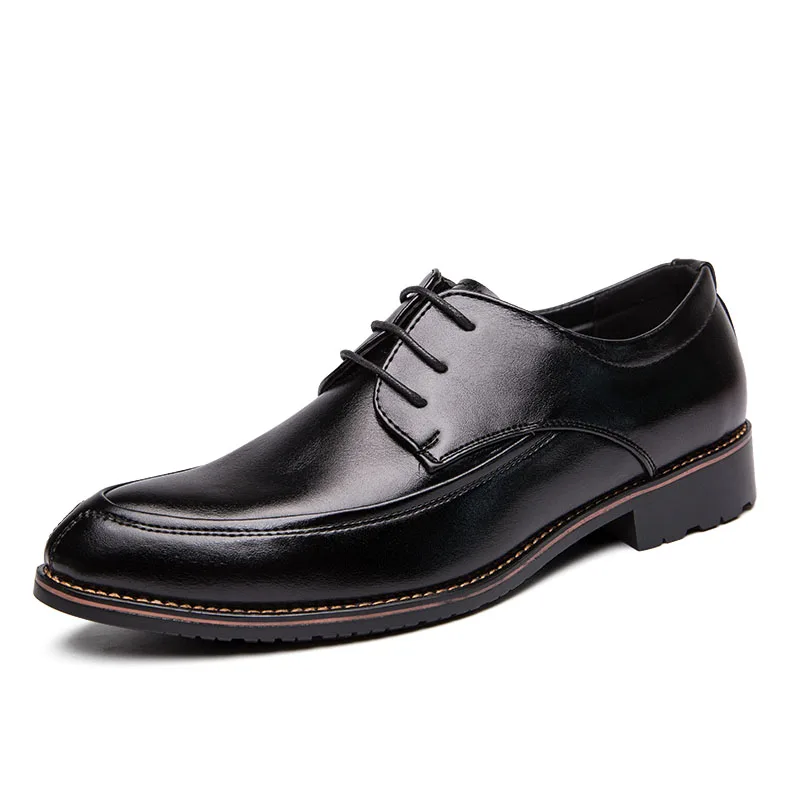 

size 38-46 Men Leather Shoes Slip On Black Shoes Fashion Leather Loafers Mens Moccasins Shoes Italian Designer casual Shoes