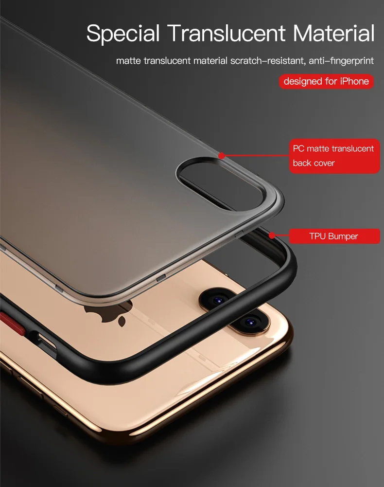 iPhone X XS Max XR 7 8 6 6S Plus Shockproof Case (7)