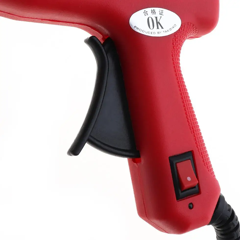 100 ~ 240 В 25 Вт термоклеевой пистолет вилка Европа/США поддержка 7 мм Диаметр палочки