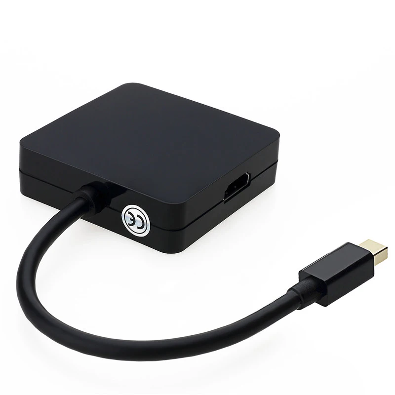Дисплей порт VGA HDMI DVI кабель 3 в 1 адаптер конвертер для компьютера проектор PUO88