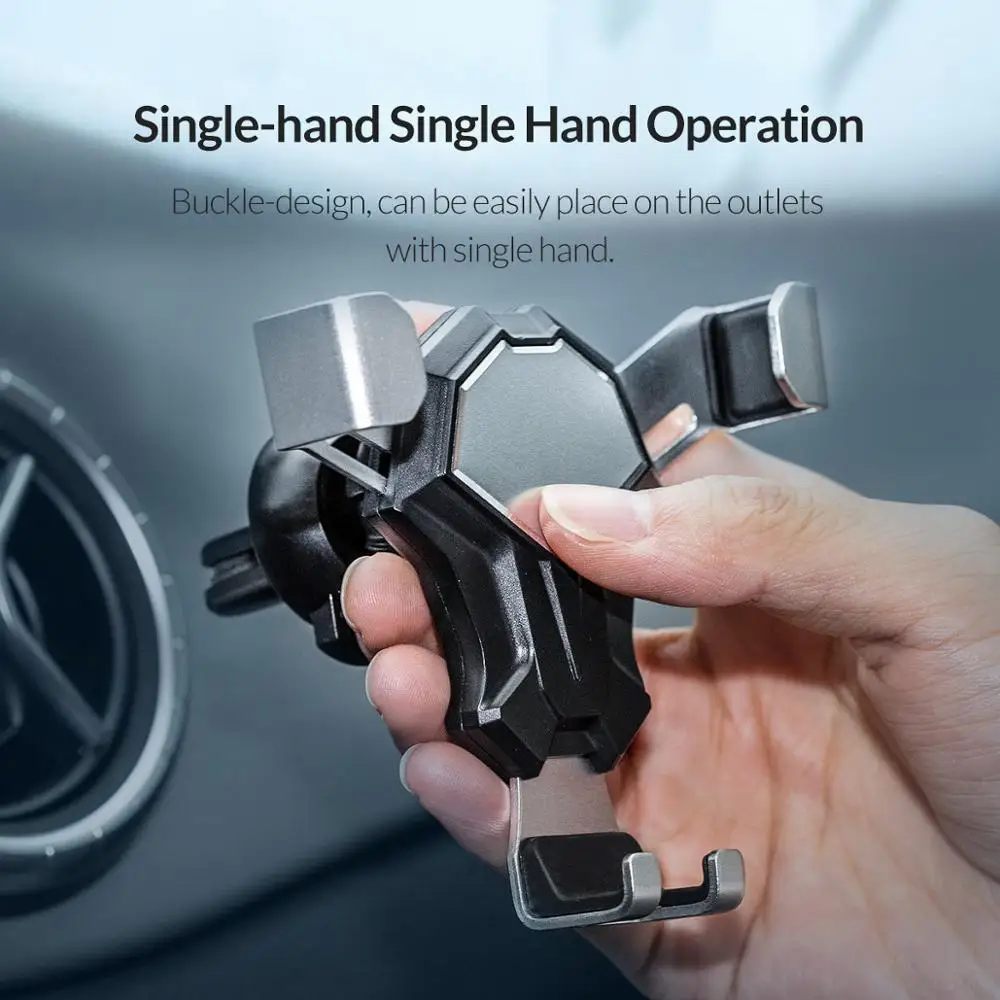  ORICO Universal Auto Smartphone Unterstützung Für 4-65 Zoll Handy Stehen Schwerkraft Air Vent Halte