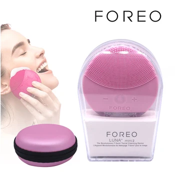 

Electric Facial Cleanser Luna Mini 2 Waterproof 8 levels, deep skin cleansing, remove acne and blackheads, beauty silicone tools