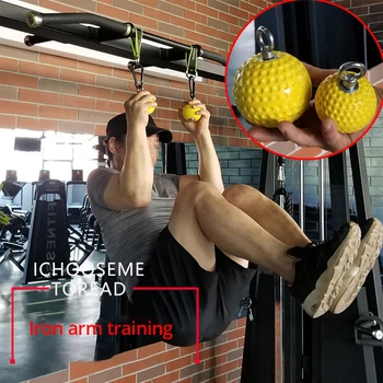 

Pull Up Balls Cannonball Grips for Finger Trainer Grip Strength Training Arm Muscles Barbells Gym Hand Grip Ball Exerciser